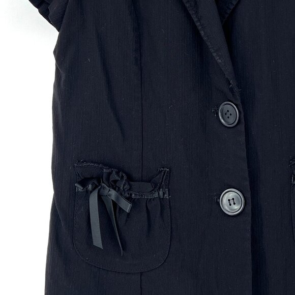 vintage Y2K Vanity cropped short sleeve blazer jacket - Picture 2 of 6